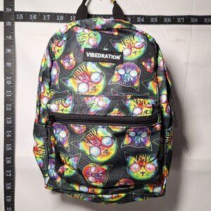 Vibedration Hydration Backpack w/ bladder - Small - Cats - Used